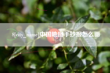 驻马店中国地图手抄报怎么画