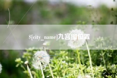 驻马店九宫图位置