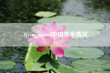 驻马店中国夺金情况