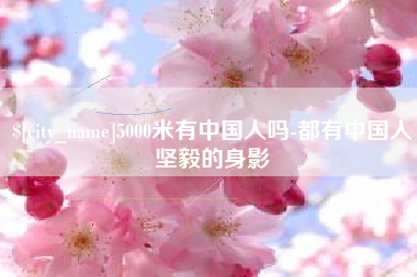 驻马店5000米有中国人吗-都有中国人坚毅的身影