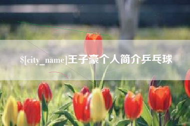 驻马店王子豪个人简介乒乓球