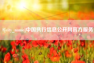 驻马店中国执行信息公开网官方服务