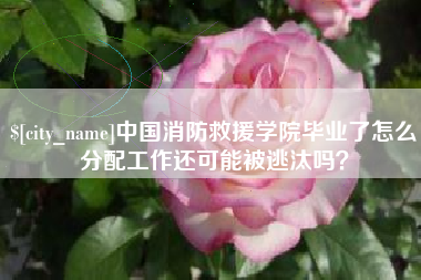 驻马店中国消防救援学院毕业了怎么分配工作还可能被逃汰吗？