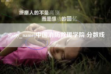 驻马店中国消防救援学院 分数线