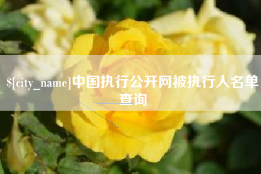 驻马店中国执行公开网被执行人名单查询