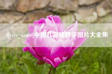 驻马店中国九宫格数字图片大全集