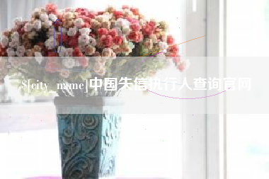 驻马店中国失信执行人查询官网