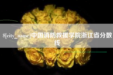 驻马店中国消防救援学院浙江省分数线