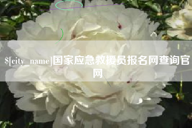 驻马店国家应急救援员报名网查询官网