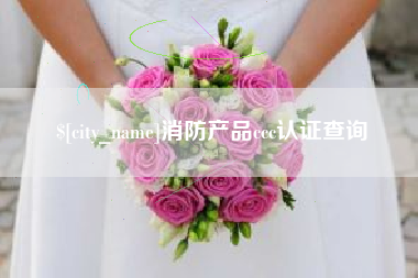 驻马店消防产品ccc认证查询