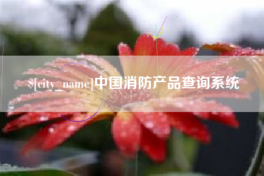 驻马店中国消防产品查询系统