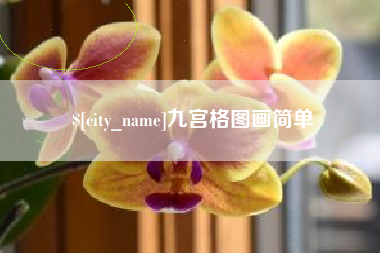 驻马店九宫格图画简单