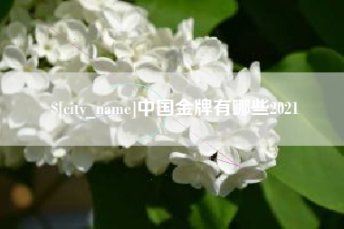 驻马店中国金牌有哪些2021