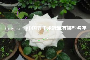 驻马店中国五千米冠军有哪些名字