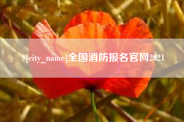 驻马店全国消防报名官网2021